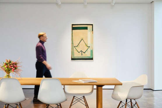Georg Meistermann. Getöntes Blatt (Bewegtes Blatt) - Foto 4