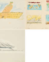 Stefan Wewerka. Konvolut von 3 Zeichnungen