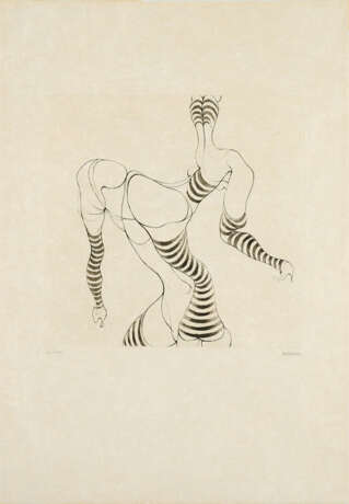 Hans Bellmer. Gravure originale pour l'édition de tête du catalogue de la Kestner-Gesellschaft - Foto 1