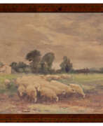 Frederic Ede. Frederic EDE (1865-1943)
Le troupeau de moutons …