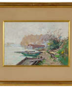 Eugène Galien-Laloue. Eugène GALIEN-LALOUE (1854-1941)
Péniches en bor…