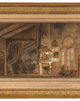 Ecole du XIXème siècle
Intérieur de maison
A…