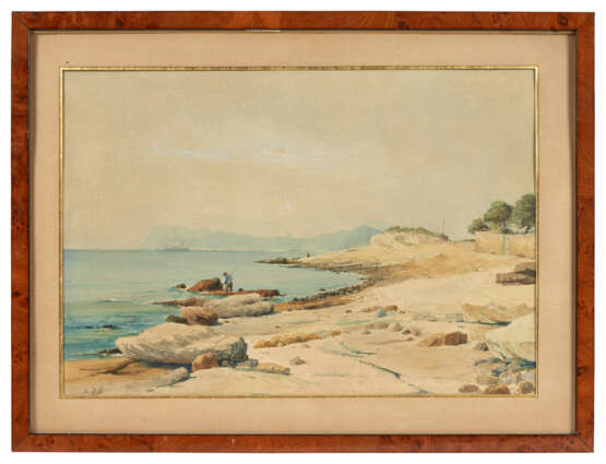 Lina BILL (1855-1936)
Côte Méditeraniéenne
Aq… - Foto 1