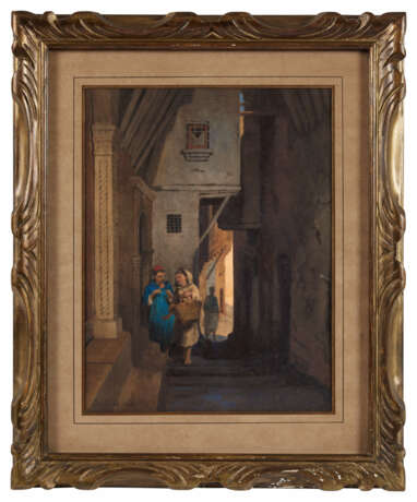 David DE NOTER (1818-1892)
Ruelle orientale
Aq… - photo 1