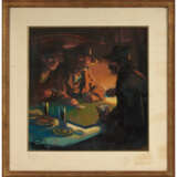 Louis FORTUNEY (1875-1951)
Les joueurs de cartes… - photo 1