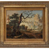 Ecole du XIXème siècle
Arbre dans un paysage an… - Foto 1