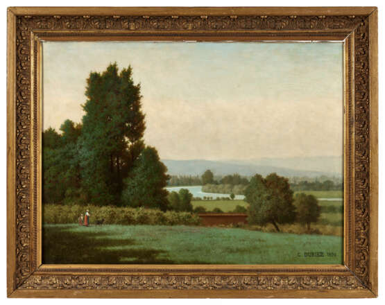 Claudius DUBIEZ (1823-1905)
Vallée de la Saône p… - photo 1