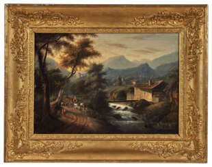Symphorien LAJOYE (1773-?)
Paysage montagneux à …