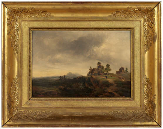 Alexandre DUBUISSON (1805-1870)
Paysage animé da… - photo 1