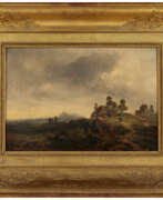 Александр Дюбюиссон. Alexandre DUBUISSON (1805-1870)
Paysage animé da…