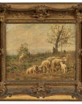 Albert CHARPIN (1842-1924)
Troupeau aux pâturage…