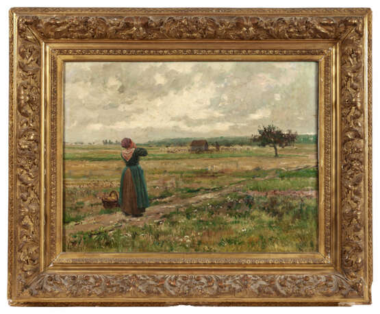 Louis LE POITTEVIN (1847-1909)
Femme dans un cha… - Foto 1