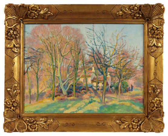 Henri PAILLER (1876-1954)
Lumière du soir
Hu… - photo 1