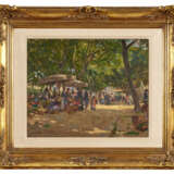 Georges BINET (1865-1949)
Scène de marché aux be… - photo 1