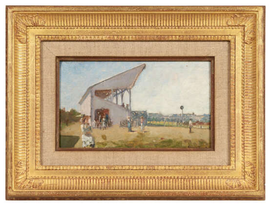 Georges BINET (1865-1949)
Aux champ de courses, … - photo 1