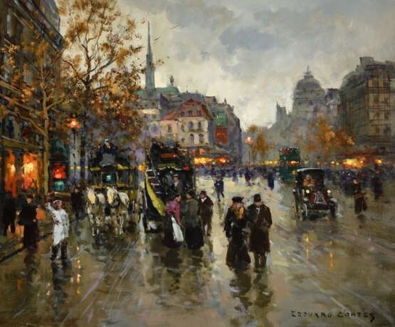 . Édouard CORTES (1882-1969)
Place Saint Michel … - фото 1