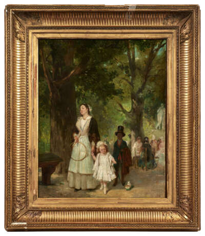 Ecole du XIXème siècle, d'après Ludwig KNAUS (1829… - photo 1