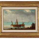 JUBLIN (XIX-XX)
Pêcheurs en bord de mer
Huile… - photo 1