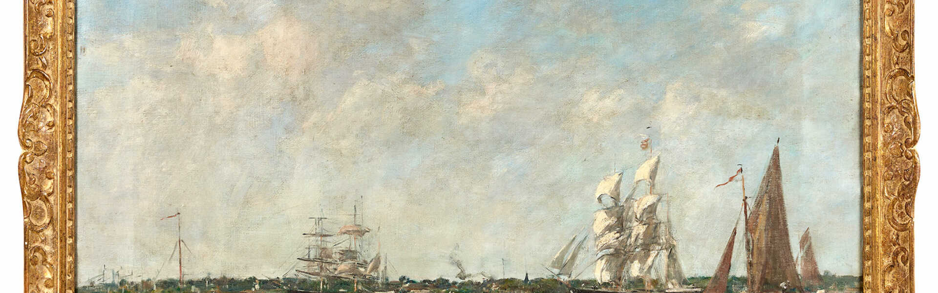 Eugène BOUDIN (1824-1898)
Port de Rotterdam, mar…