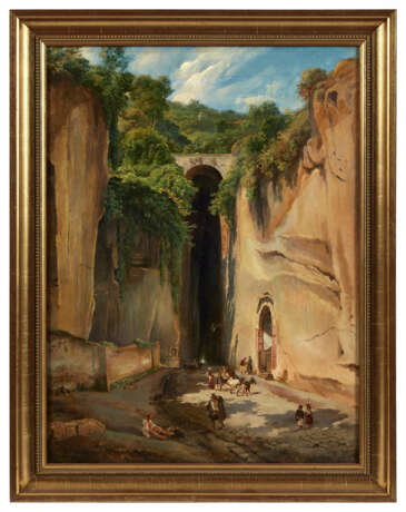 Ecole italienne du XIXème siècle
La grotte de Po… - photo 1