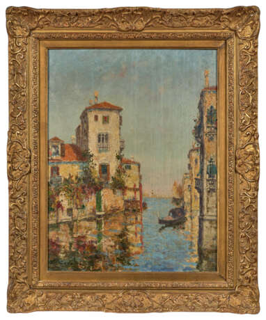 Charles Eugène COUSIN (XIX-XX)
Canal à Venise … - Foto 1