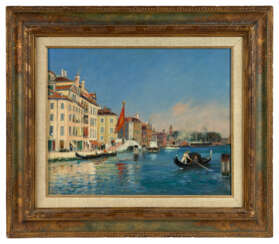 Gaston ROULLET (1847-1925)
Canal à venise
Hui…