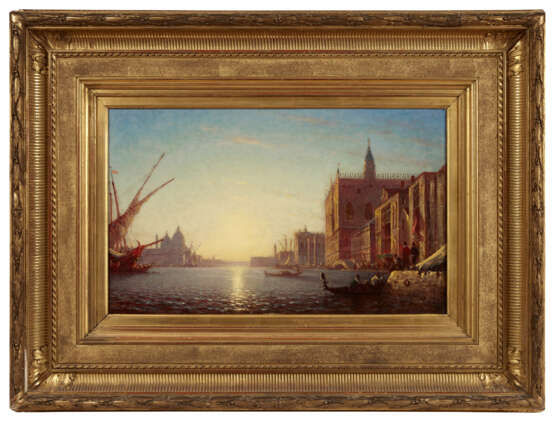 Amédée ROSIER (FRANCE/ 1831-1914)
Venise, le pal… - Foto 1