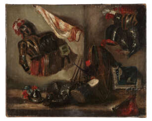 ÉCOLE DU XIXè SIÈCLE
Nature morte aux armures
…
