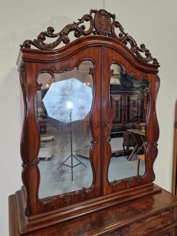 Antique mahogany bookcase - secretary Mahagoni 19th century - Foto 4