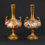 Paar kleine Gründerzeit-Vasen, MEHLEM / - photo 2