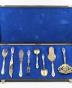 Silver 800. Silver serving set. 19-20th centuries. Germany. 