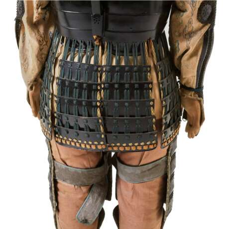 Samurai armor Edo period. Textile 19th century - photo 4