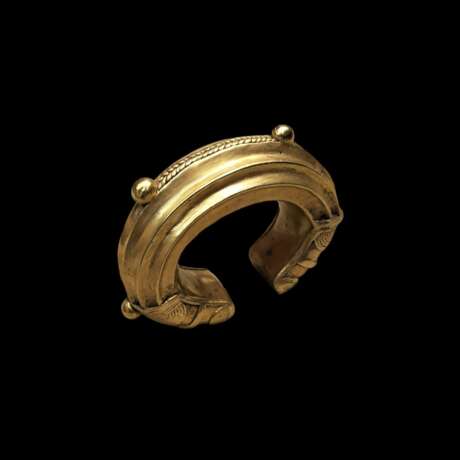 Nigerian 19th Century Gold and bronze trade currency Bracelet Bronce Other style 19th century - photo 3