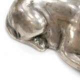 Silver Dog in the Faberge style Russia 1920 century Silver 84 20th century - photo 3
