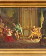 Aperçu. Peinture &agrave; l&amp;39;huile Composition figurative de KKristian Zahrtmann 