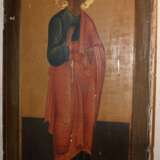 Храмовая икона св.Апостола Фомы. XIХв Levkas Tempera православный иконописный канон Апостол Фома Близнец Russian Empire XIХ век XIХ век. - photo 1