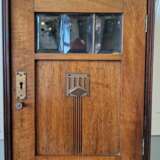 Art deco style wall cabinet Mahogany Early 20th century - photo 2