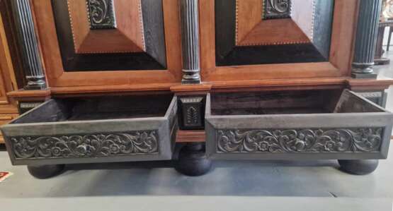 Large mahogany cabinet Mahagoni Baroque 20th century - Foto 3