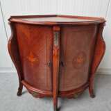 Corner cabinet with inlays Acajou Louis XIV - Regency Early 20th century - photo 9