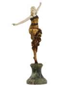 Übersicht. Figure en bronze d`une danseuse russe. Paul PHILIPPE 1920 