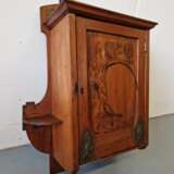 Art deco style wall cabinet Mahogany Early 20th century - photo 1