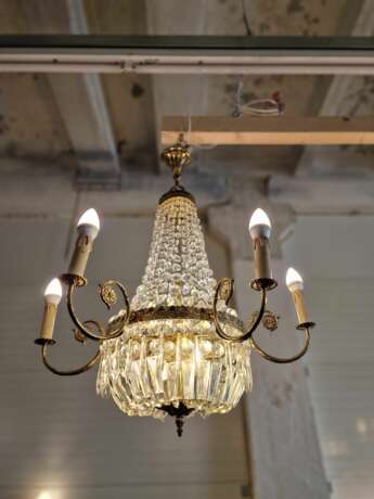 Luxurious chandelier. France.1960s Verre Mid-20th century - photo 2