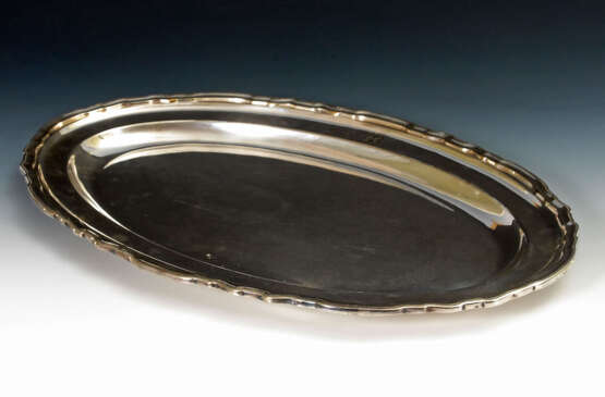 Ovale Fleischplatte, Plated. - photo 1