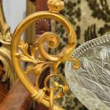 Baccarat Cut Crystal Centerpiece Mounted on Chiseled Gilt Bronze 19th Century Crystal bronze Napoleon III 19th century г. - фото 11
