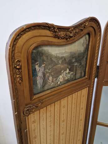 Antique screen Wood 19th century - photo 5