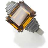 Ring mit cognacfarbenen Diamanten - photo 2