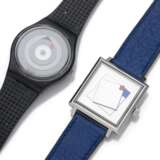 Armbanduhren Konvolut mit einem Silber Spangenarmband - photo 2