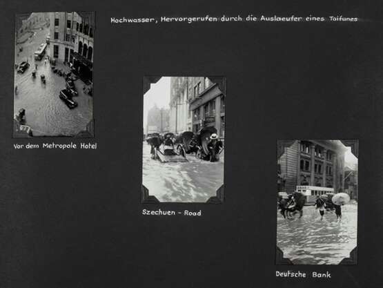 Drei Fotoalben mit Aufnahmen aus Shanghai vor und während des Anti-Japanischen Kriegs - фото 2