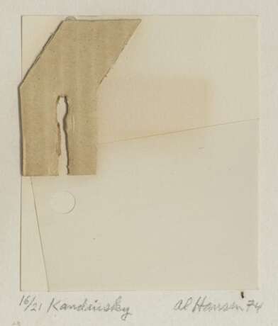 Hansen, Al (Alfred Earl) - photo 1