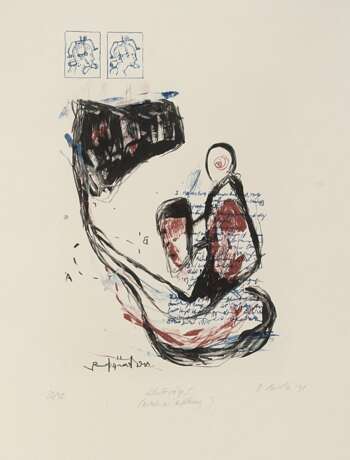 Portfolio: "Eine grafische Edition und ein besonderes Maß der Zeit", 1991 - photo 1